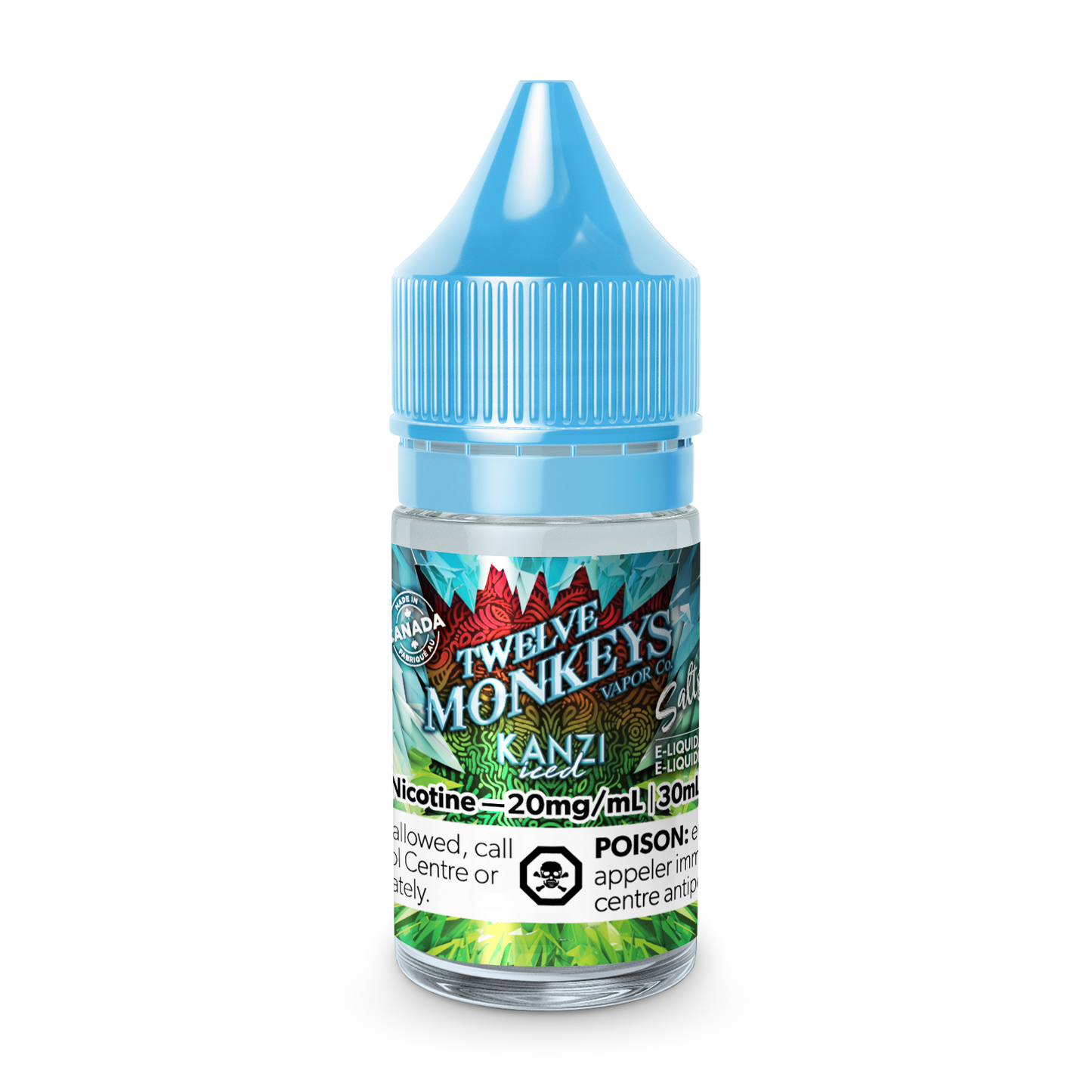 TWELVE MONKEYS ICE AGE SALT NIC 30ML JUICE