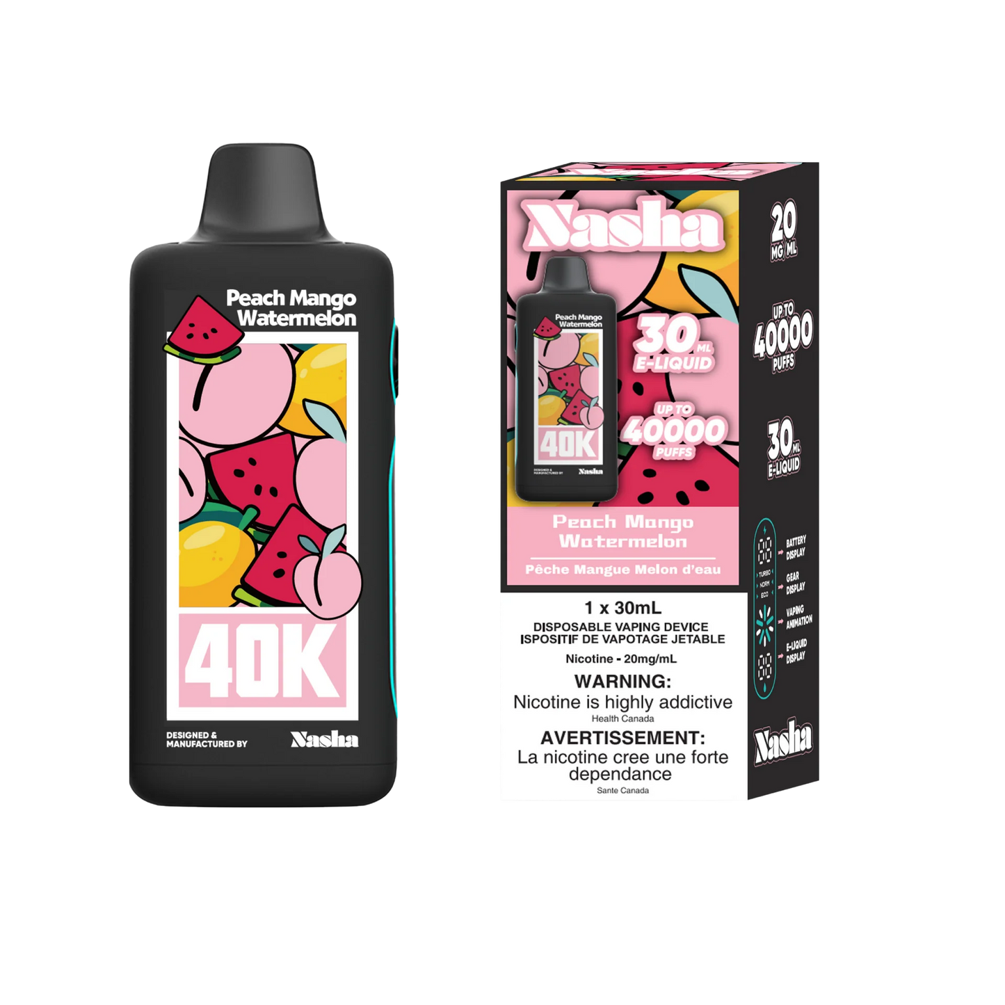 NASHA 40K PUFFS