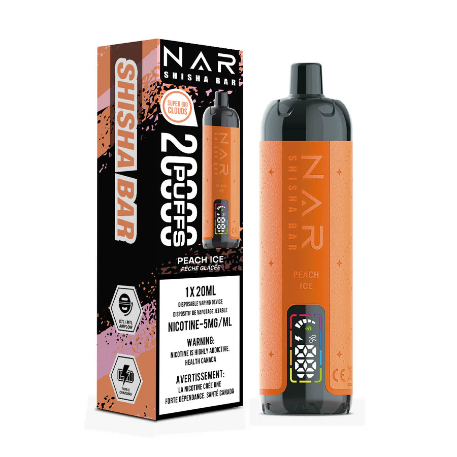 NAR SHISHA BAR 20K PUFFS - ALL FLAVOURS