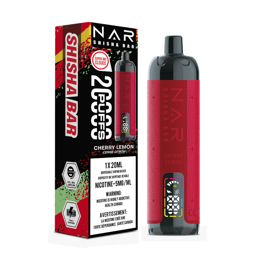 NAR SHISHA BAR 20K PUFFS - ALL FLAVOURS