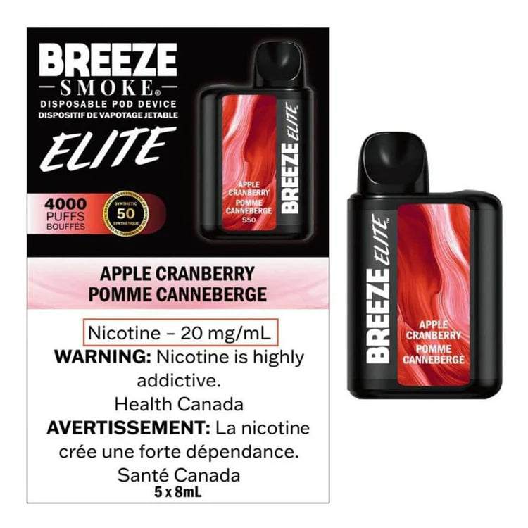 BREEZE ELITE 4000 SYNTHETIC 50 - ALL FLAVOURS (ON)