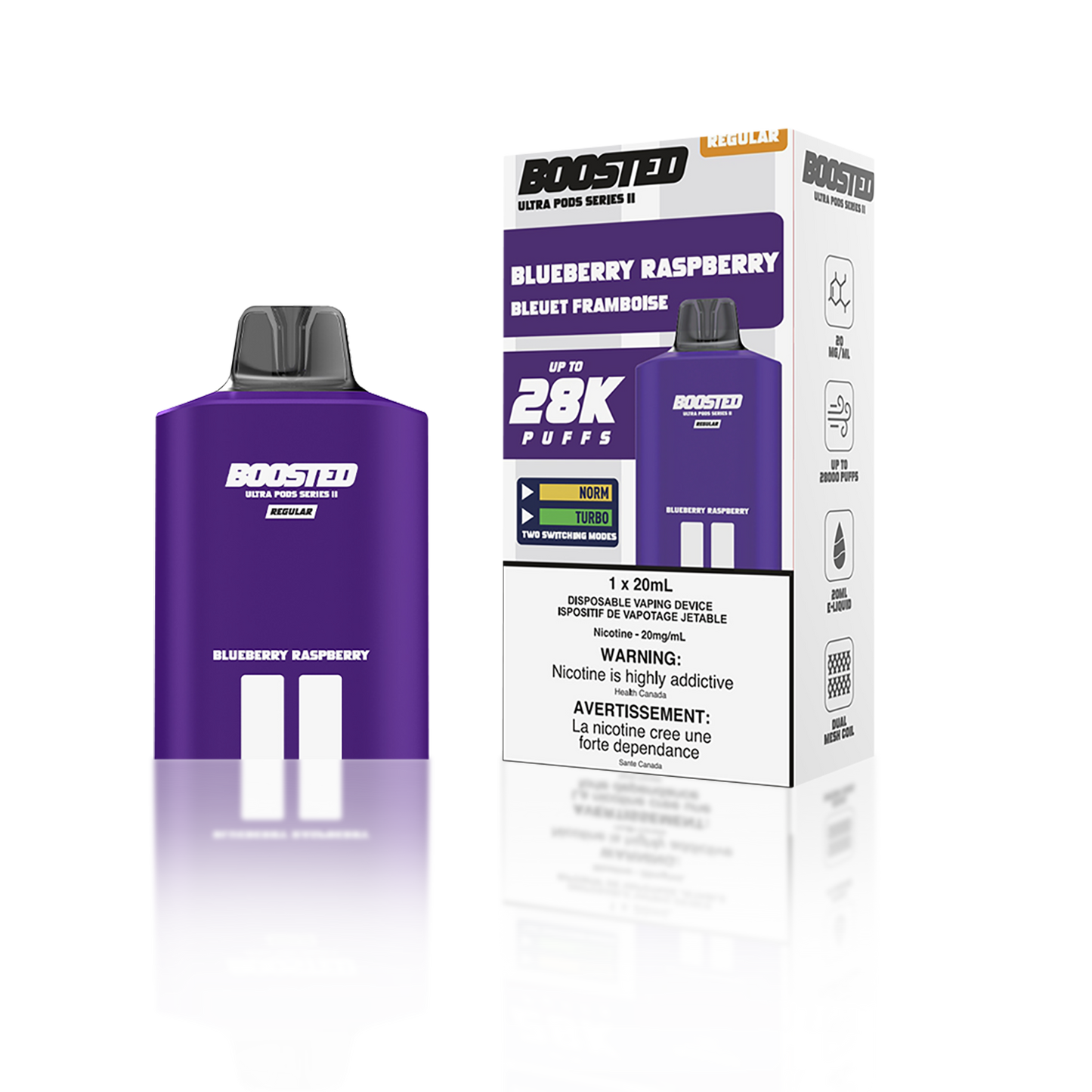 BOOSTED Ultra Series 2 Pods 28k Puffs
