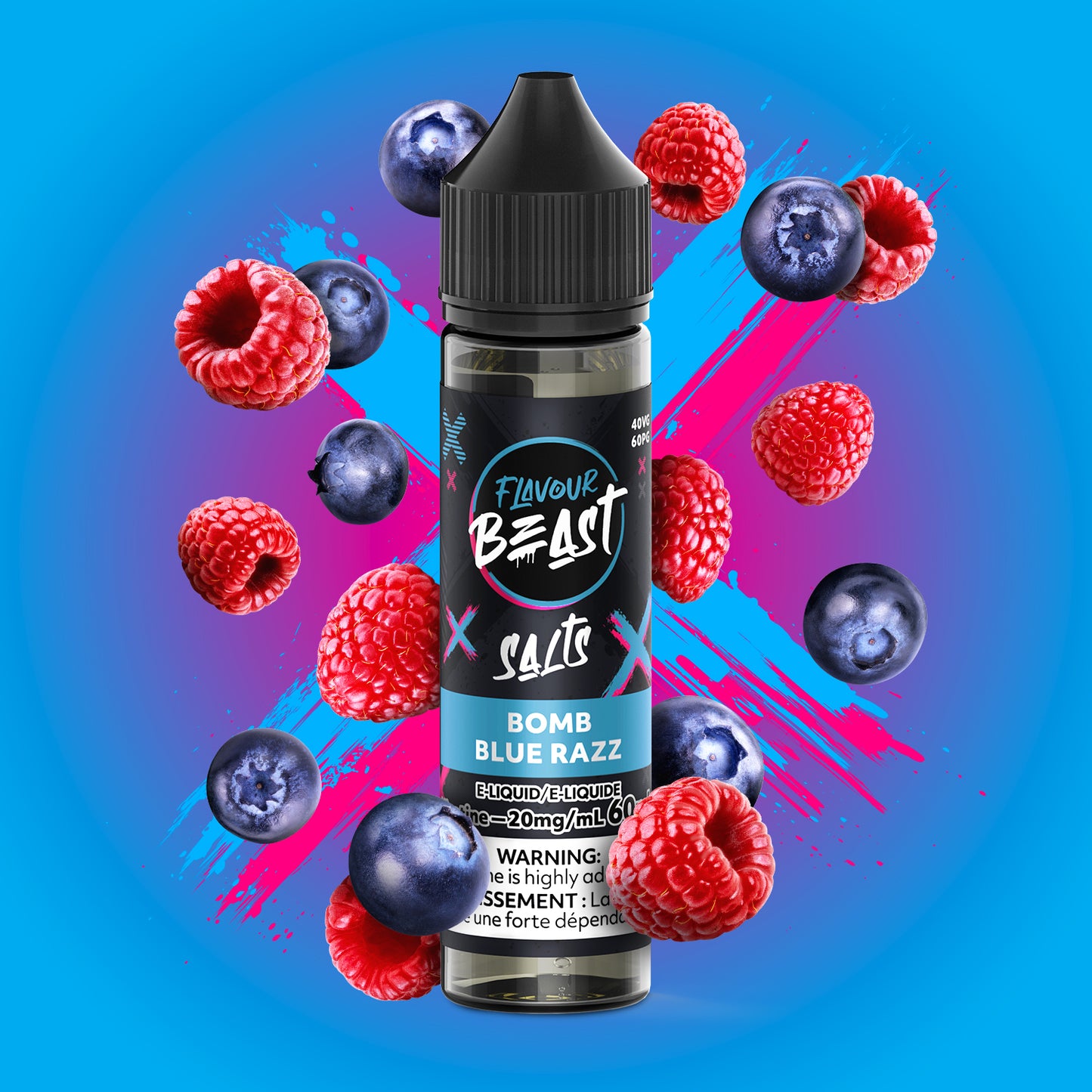 FLAVOUR BEAST FREE BASE LIQUIDS 60ml