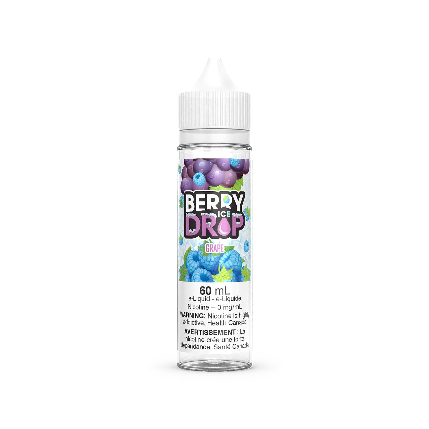 BERRY DROP ICE FREE BASE JUICES 60ml