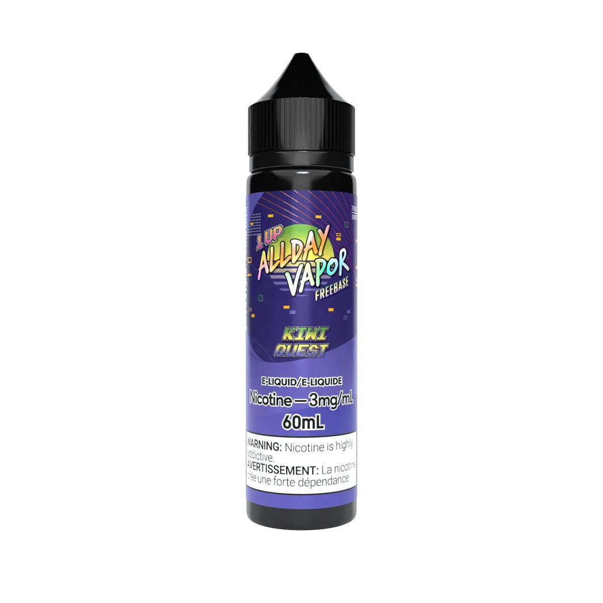 Allday Vapor Free Base Juices 60ml