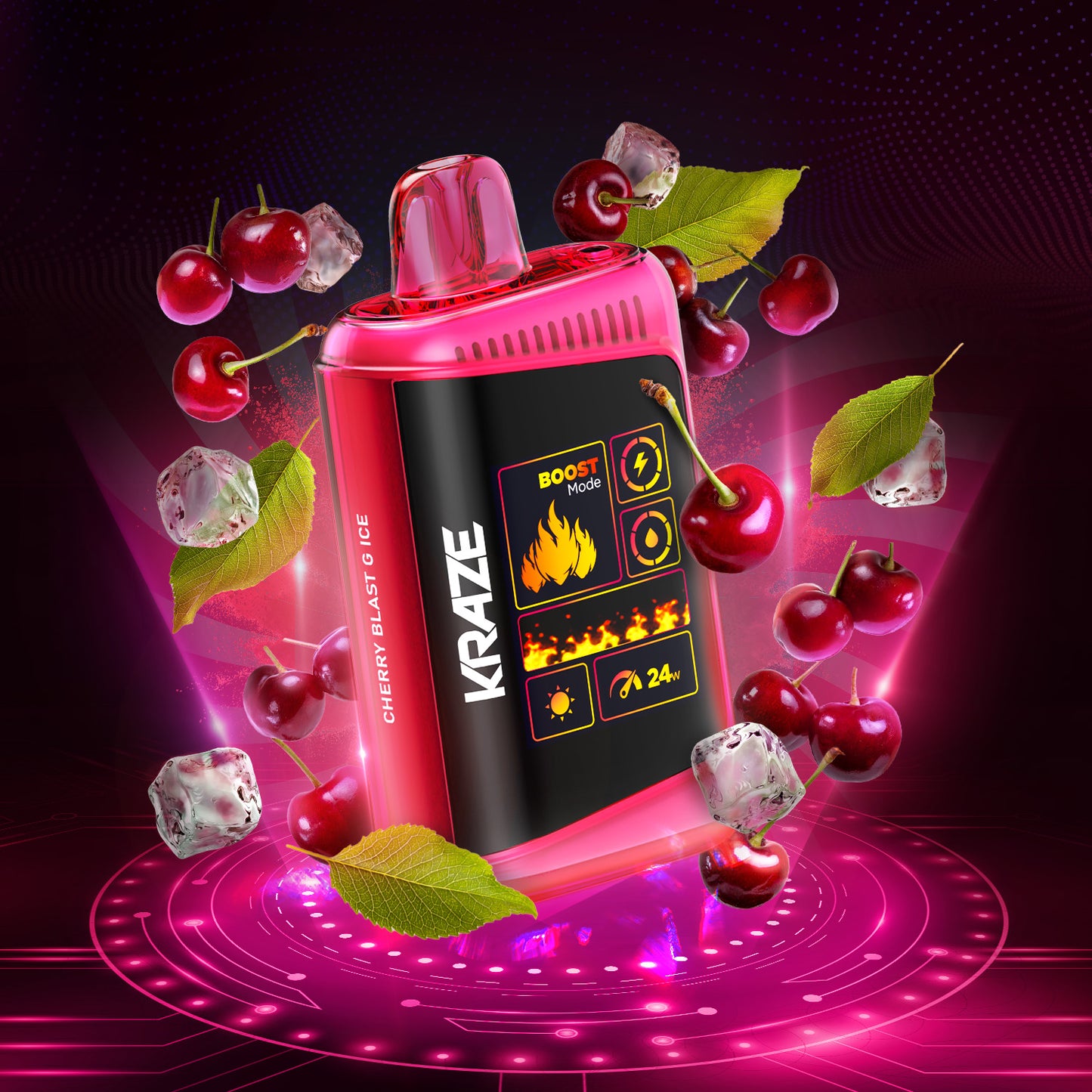 KRAZE HD MEGA 2.0 20K PUFF DISPOSABLE (ON)