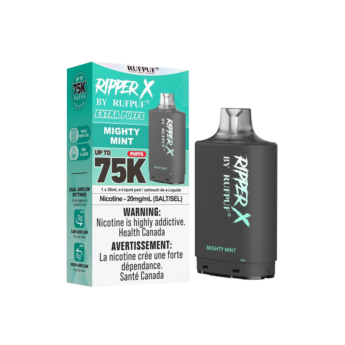 RIPPER X 75K PUFFS PODS (ON)