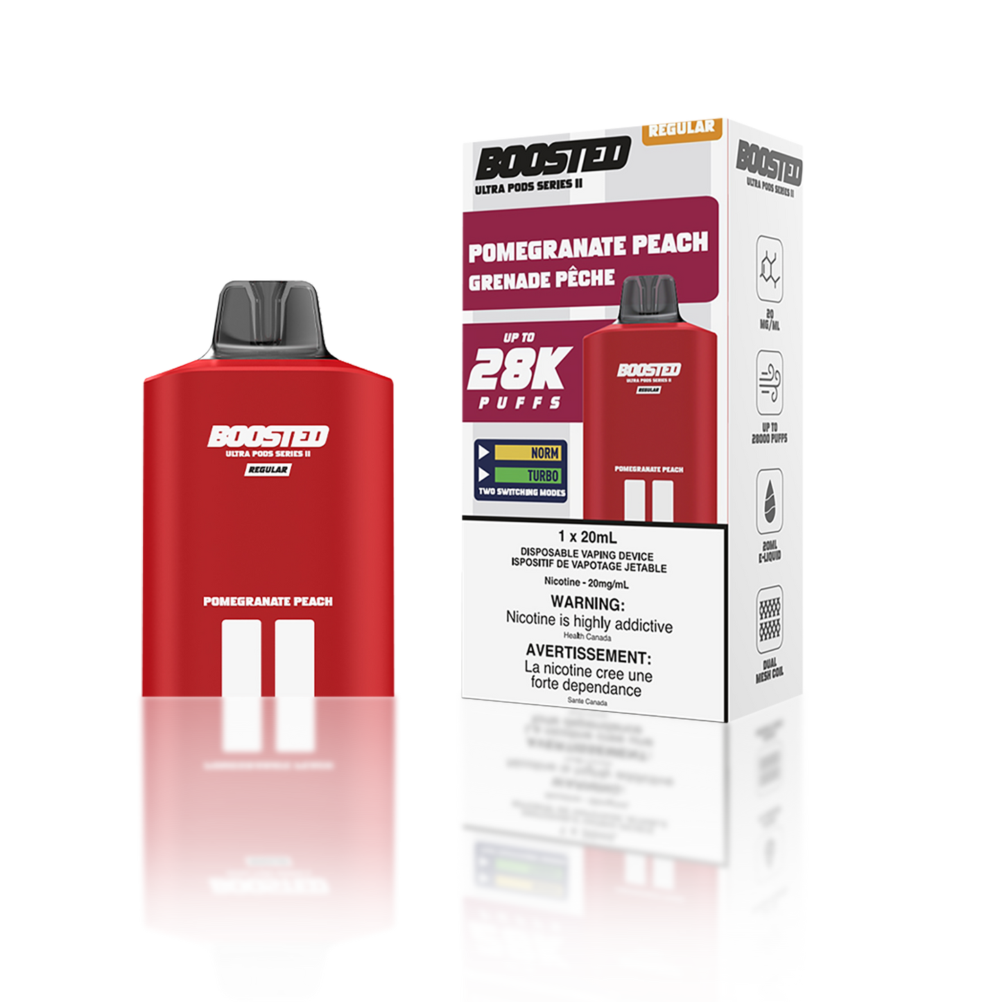 BOOSTED Ultra Series 2 Pods 28k Puffs