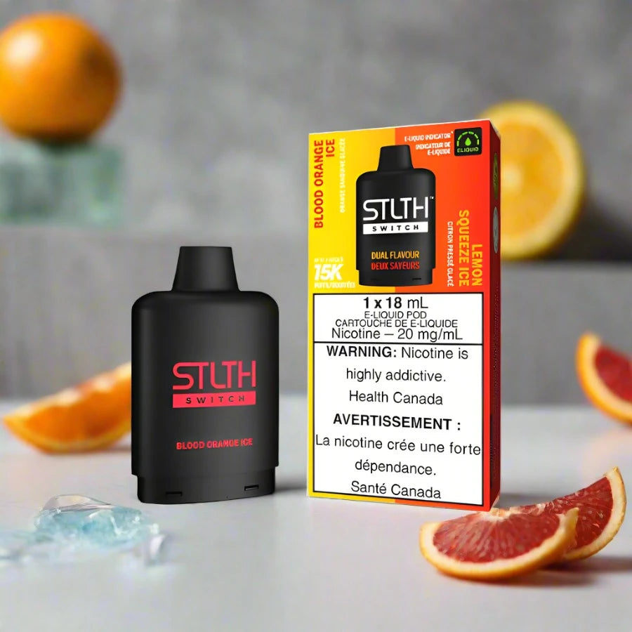 STLTH SWITCH 15K PUFFS POD (ON) - ALL FLAVOURS