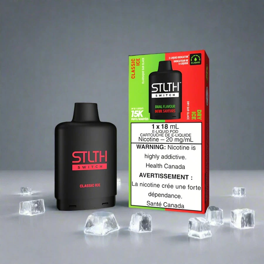 STLTH SWITCH 15K PUFFS POD (ON) - ALL FLAVOURS
