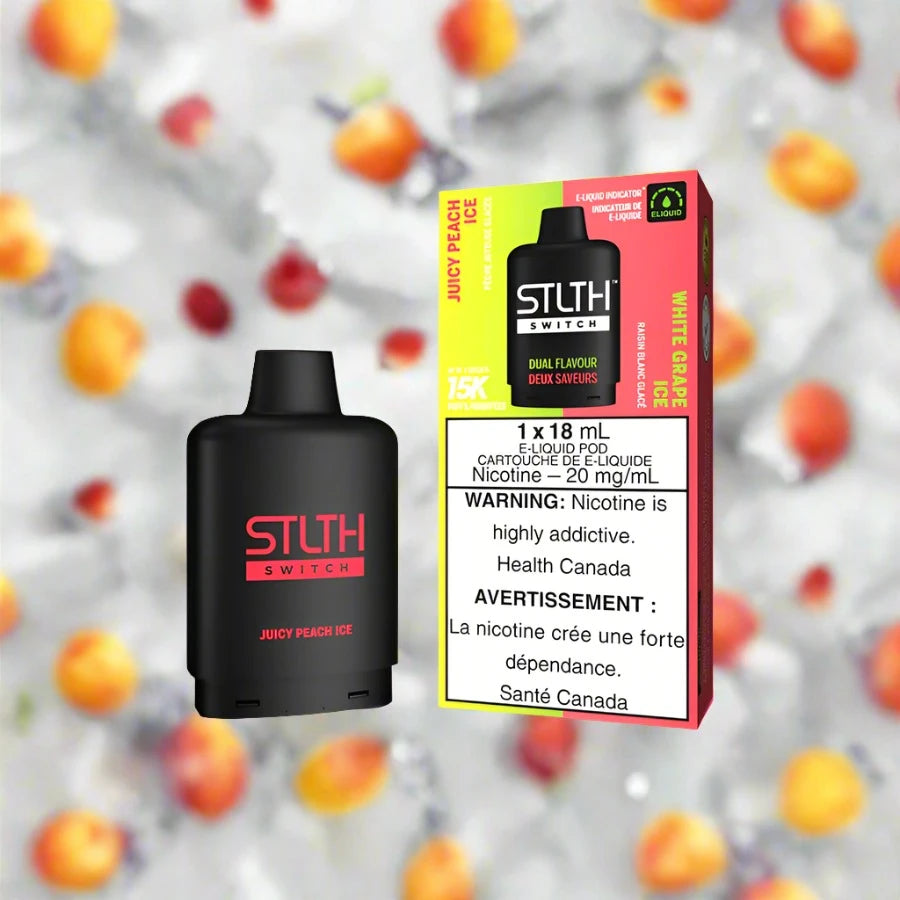 STLTH SWITCH 15K PUFFS POD (ON) - ALL FLAVOURS