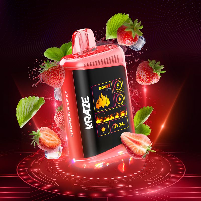 KRAZE HD MEGA 2.0 20K PUFF DISPOSABLE (ON)