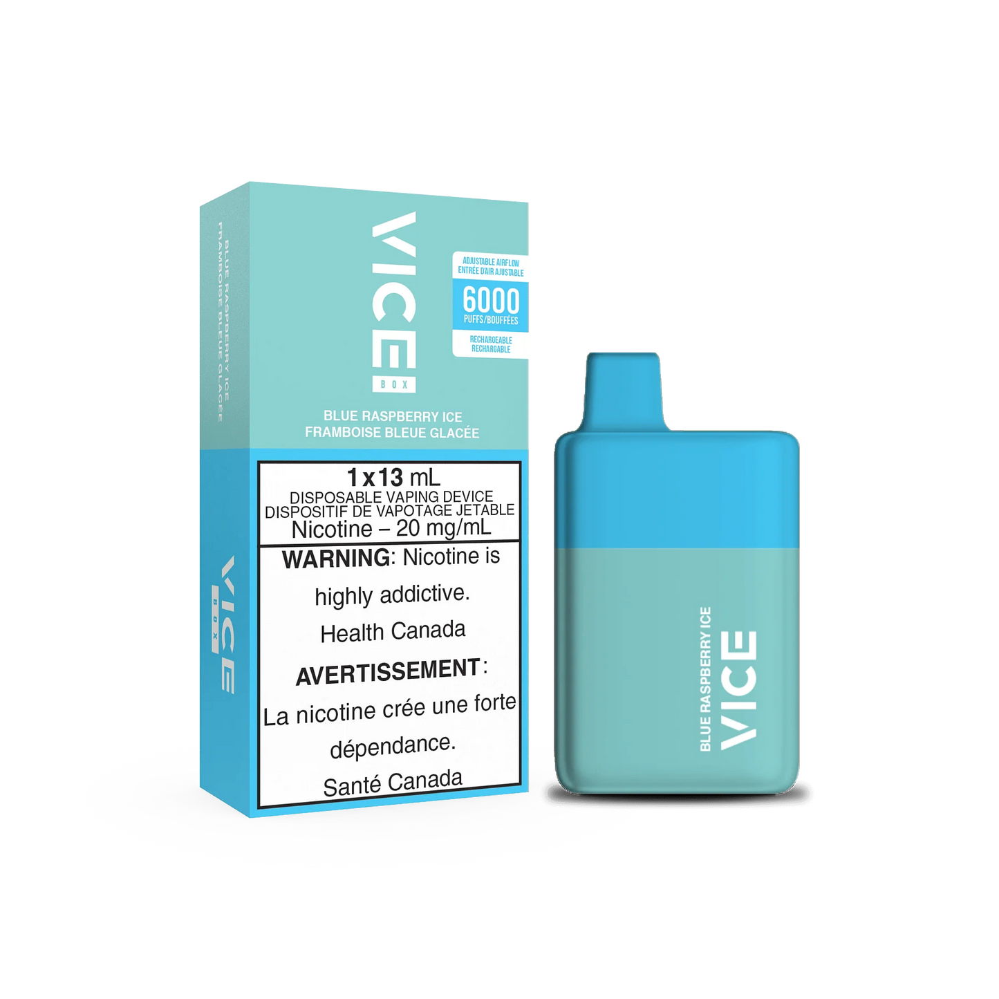 VICE BOX 6000 PUFFS (ON) - ALL FLAVOURS
