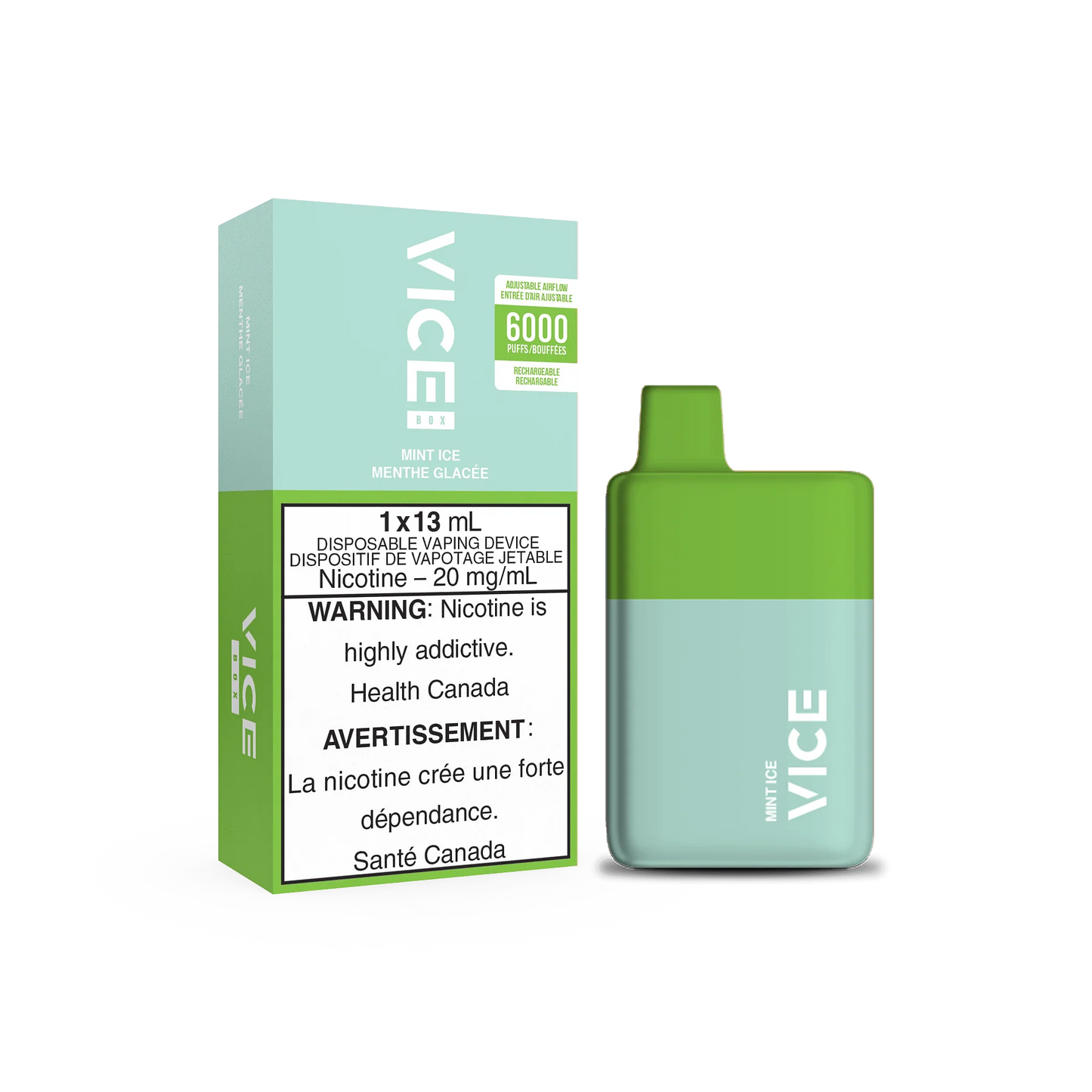 VICE BOX 6000 PUFFS (ON) - ALL FLAVOURS