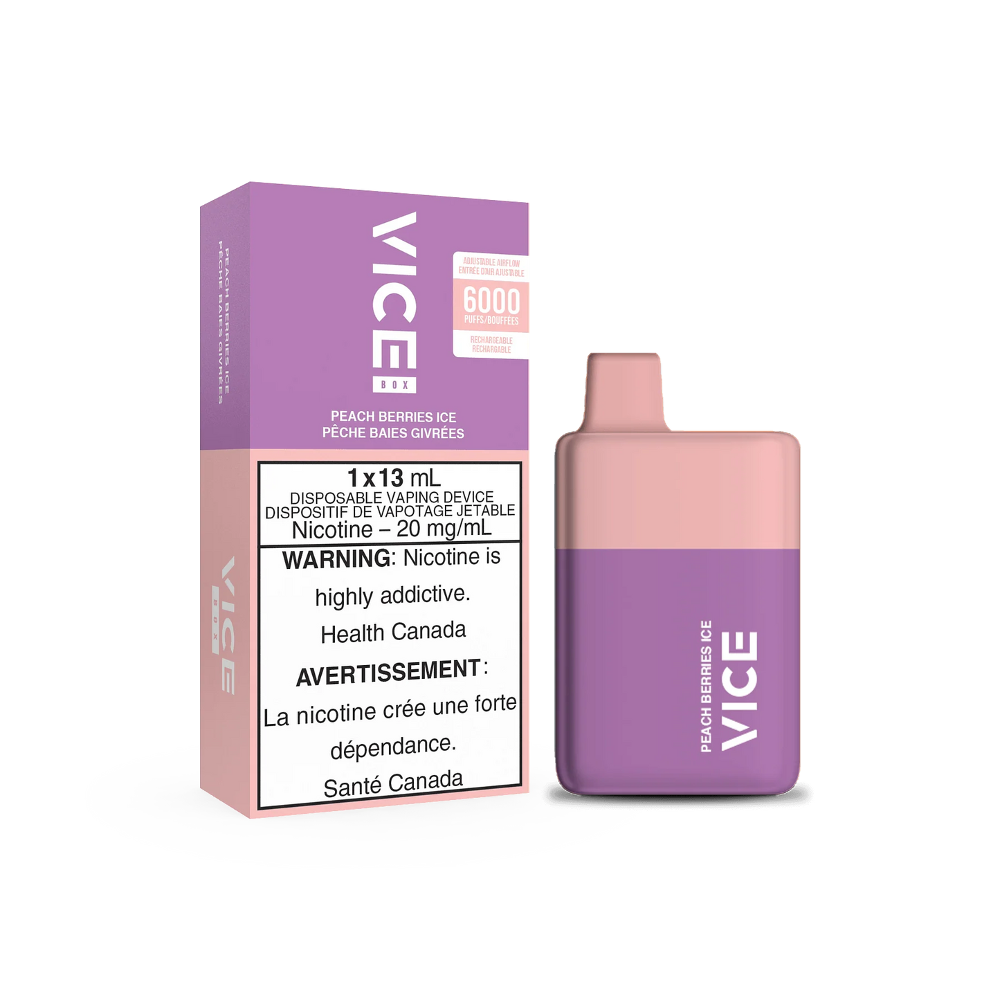 VICE BOX 6000 PUFFS (ON) - ALL FLAVOURS
