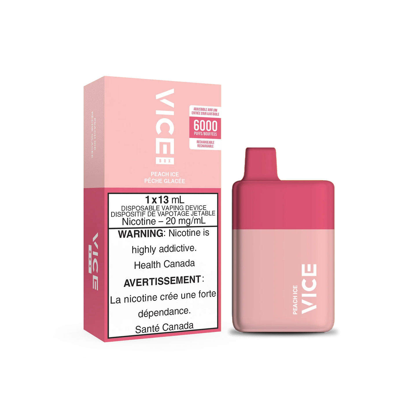 VICE BOX 6000 PUFFS (ON) - ALL FLAVOURS