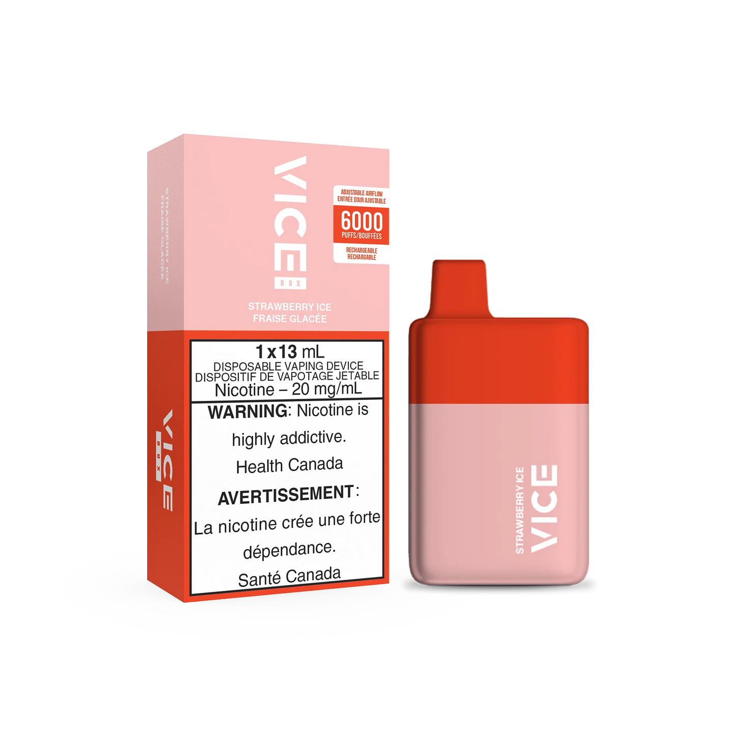 VICE BOX 6000 PUFFS (ON) - ALL FLAVOURS
