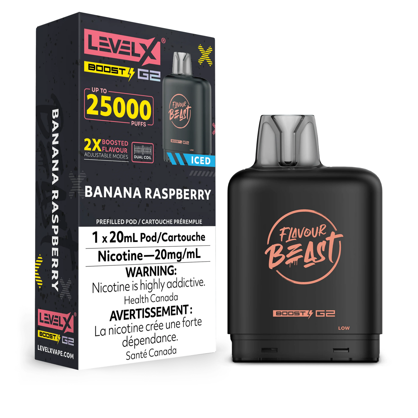 FLAVOUR BEAST LEVEL X PODS 25K PUFFS (ONTARIO)