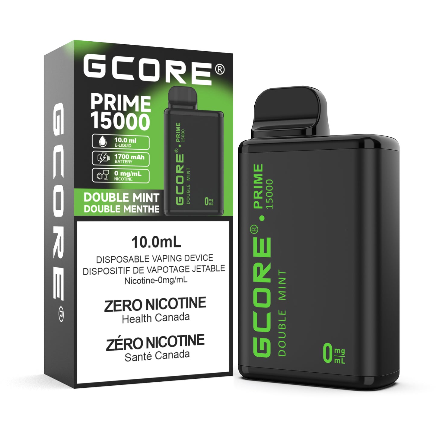 G-CORE PRIME 15000 PUFFS ZERO NICOTINE
