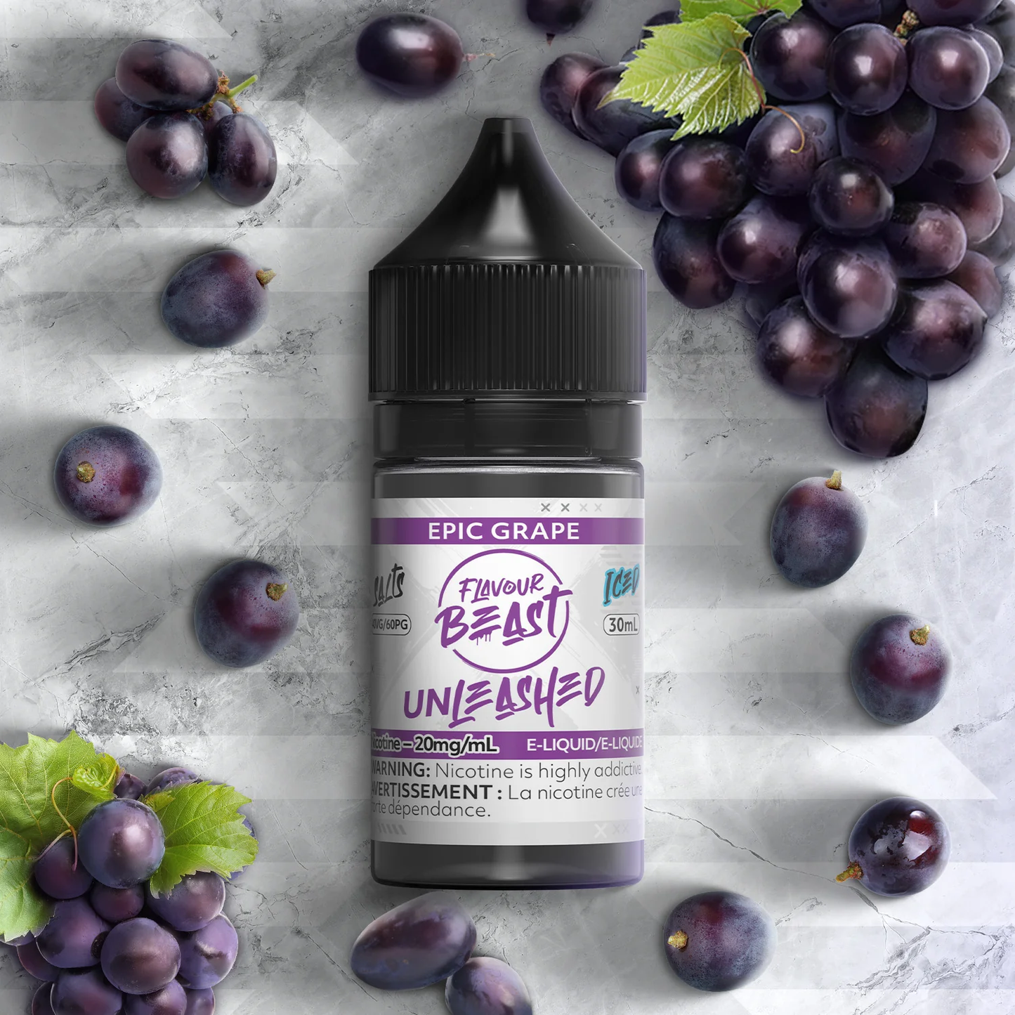 FLAVOUR BEAST UNLEASHED SALT NIC JUICE 30ML - ALL FLAVOURS