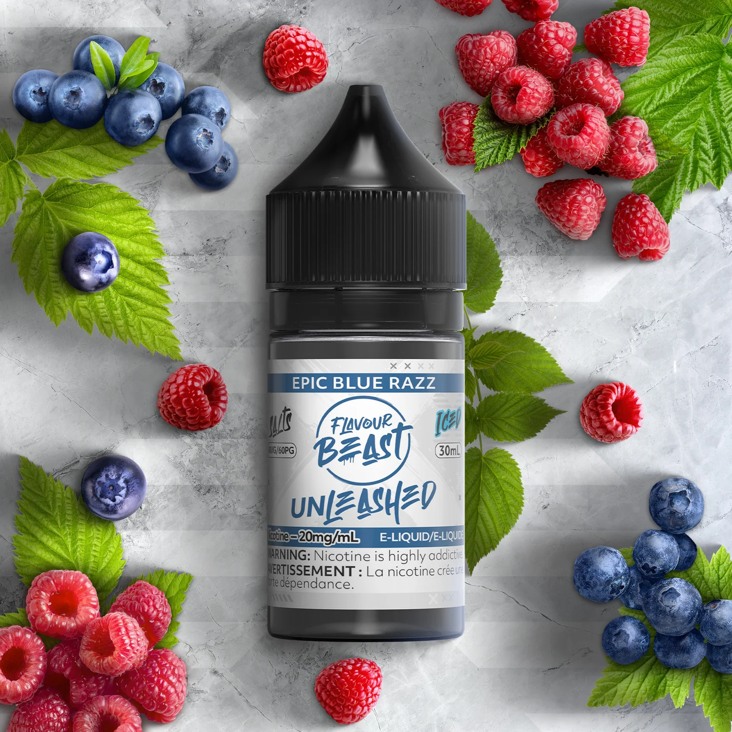 FLAVOUR BEAST UNLEASHED SALT NIC JUICE 30ML - ALL FLAVOURS
