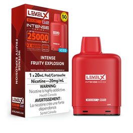 LEVEL X INTENSE BOOST 25K PUFFS (ON)- ALL FLAVORS