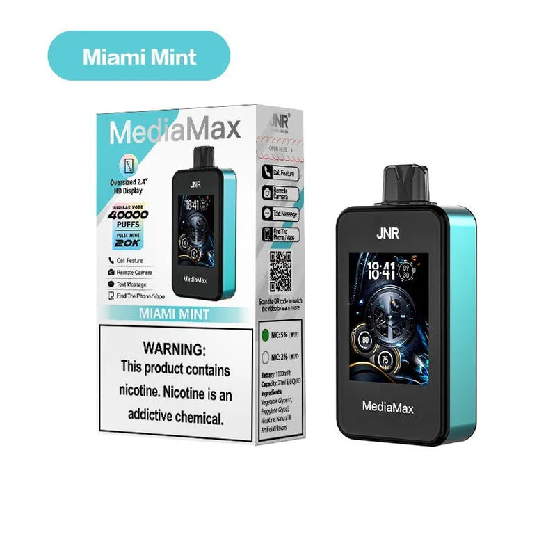 JNR MEDIA MAX 40K PUFFS