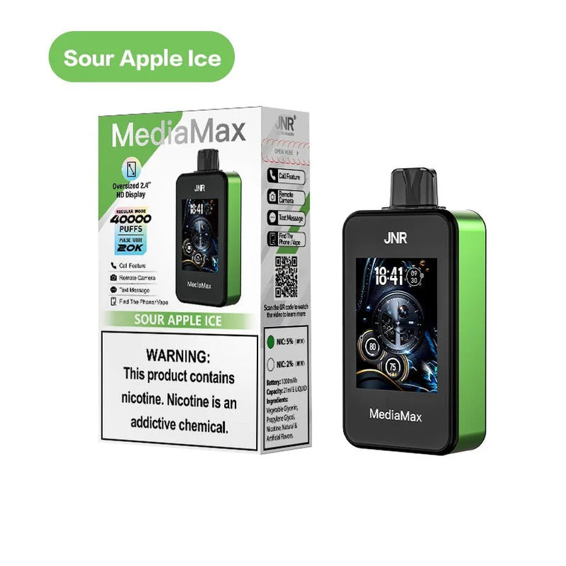 JNR MEDIA MAX 40K PUFFS