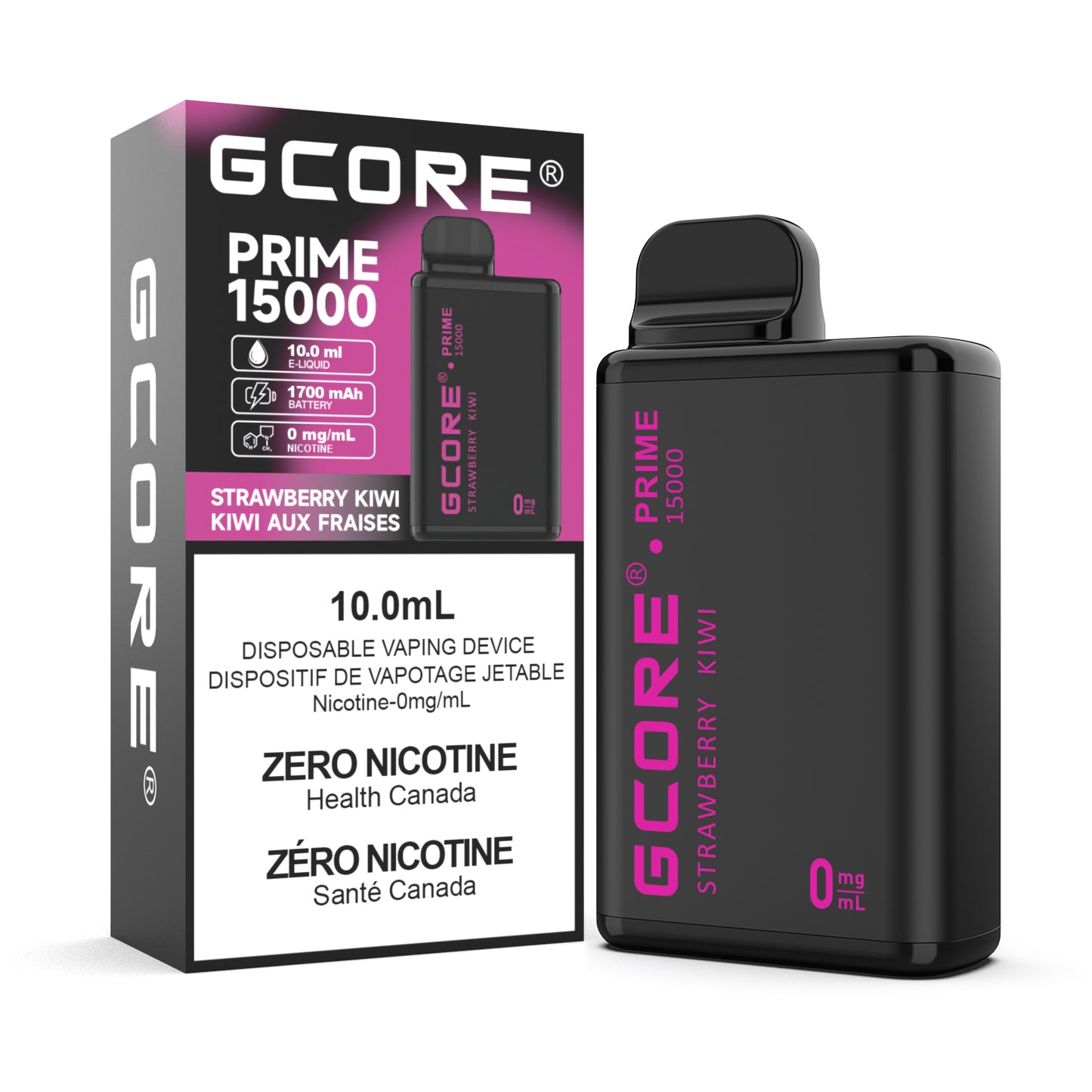 G-CORE PRIME 15000 PUFFS ZERO NICOTINE
