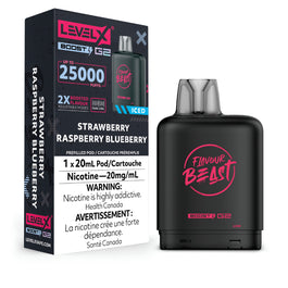 FLAVOUR BEAST LEVEL X PODS 25K PUFFS (ONTARIO)
