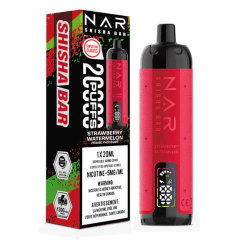 NAR SHISHA BAR 20K PUFFS - ALL FLAVOURS