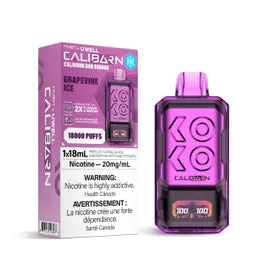 NVZN CALIBURN BAR 18K PUFFS (ON) - ALL FLAVORS
