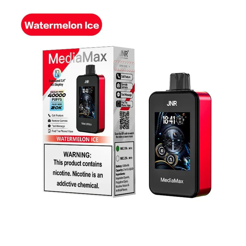 JNR MEDIA MAX 40K PUFFS