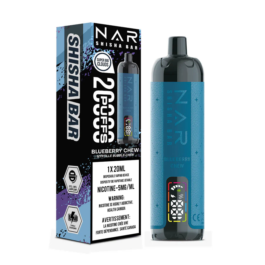 NAR SHISHA BAR 20K PUFFS - ALL FLAVOURS