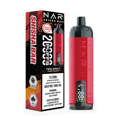 NAR SHISHA BAR 20K PUFFS - ALL FLAVOURS
