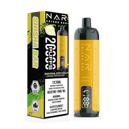 NAR SHISHA BAR 20K PUFFS - ALL FLAVOURS