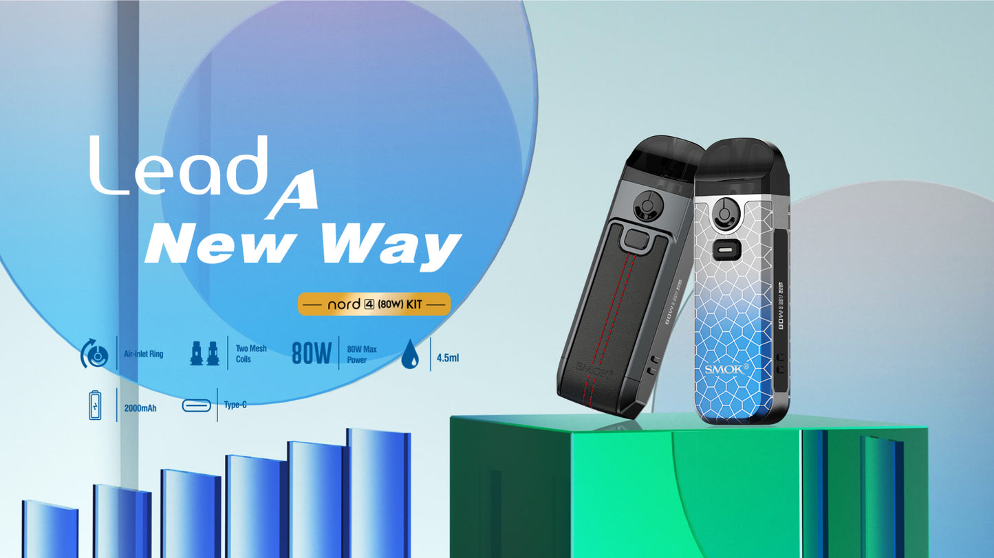 SMOK NORD 4 VAPING DEVICE KIT(80W)