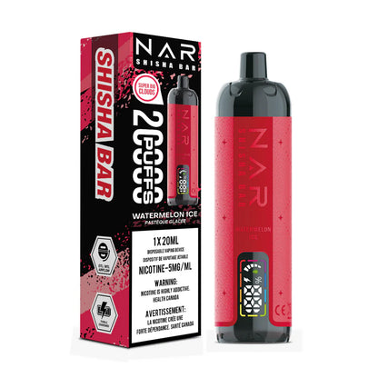 NAR SHISHA BAR 20K PUFFS - ALL FLAVOURS