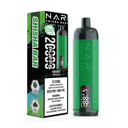 NAR SHISHA BAR 20K PUFFS - ALL FLAVOURS
