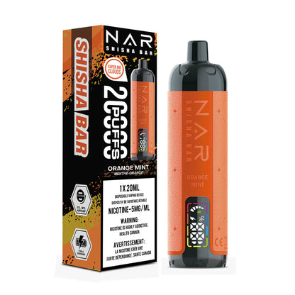 NAR SHISHA BAR 20K PUFFS - ALL FLAVOURS