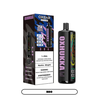 OXHUKKA 25K PUFFS (ON) - ALL FLAVORS