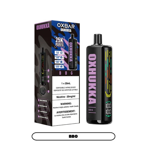 OXHUKKA 25K PUFFS (ON) - ALL FLAVORS