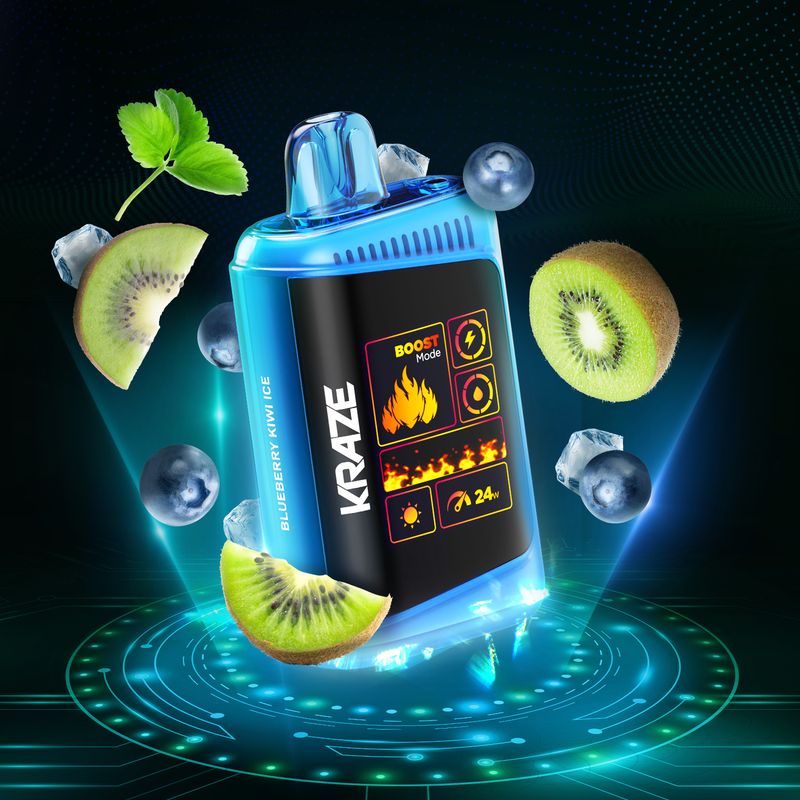 KRAZE HD MEGA 2.0 20K PUFF DISPOSABLE (ON)