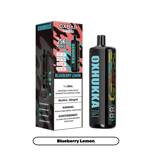 OXHUKKA 25K PUFFS (ON) - ALL FLAVORS