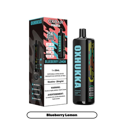 OXHUKKA 25K PUFFS (ON) - ALL FLAVORS