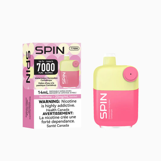 SPIN 7000 PUFFS - ALL FLAVOURS