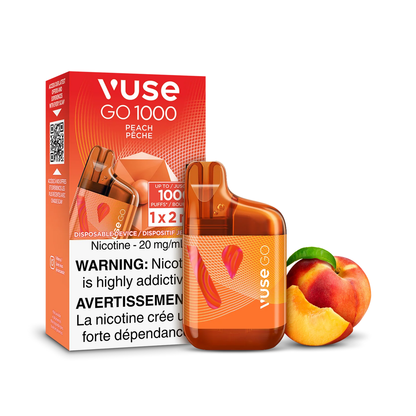VUSE GO 1K PUFFS (ON) - ALL FLAVORS