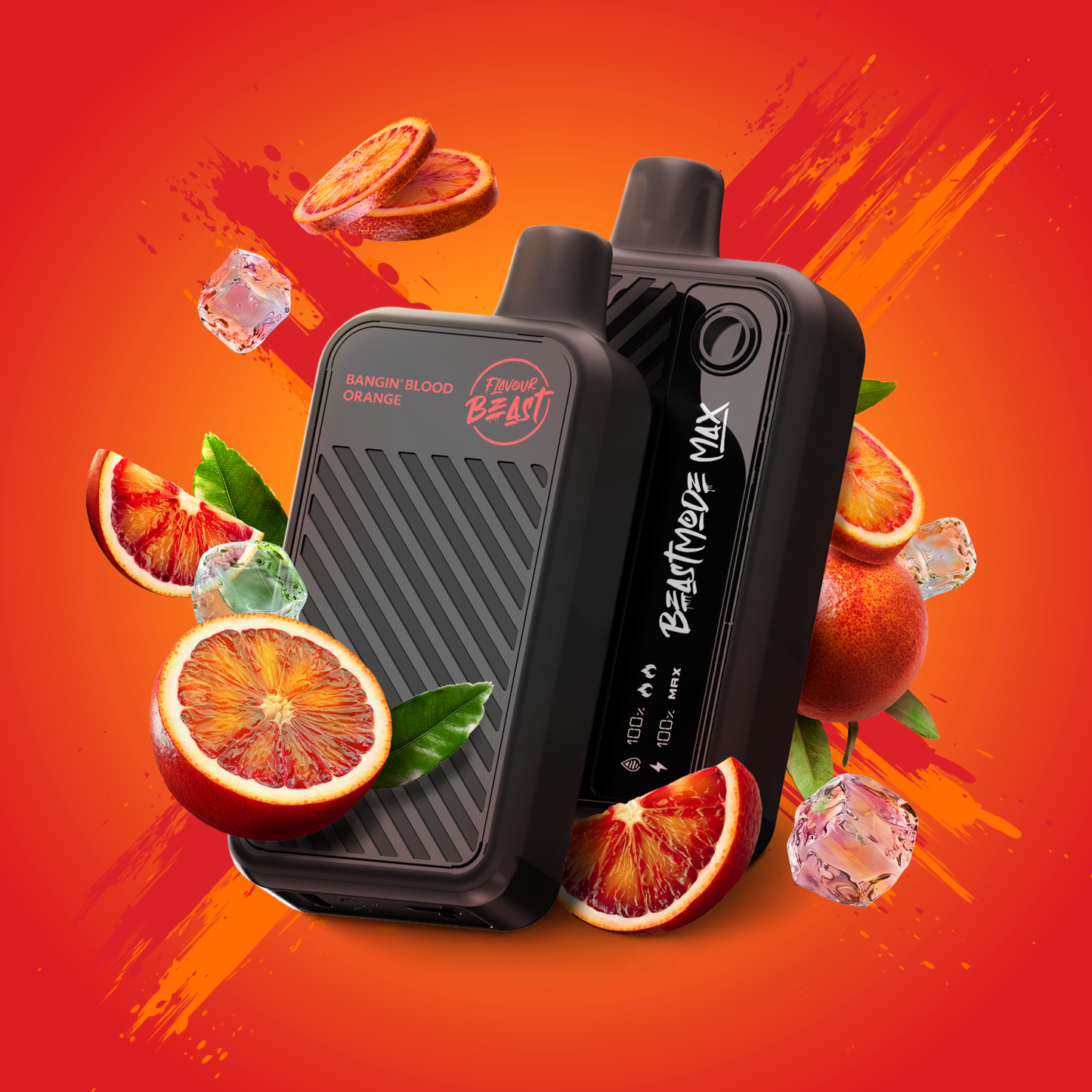 Flavour Beast Mode Max 18K - All Flavours Bangin’ Blood Orange Disposable E-Cigs