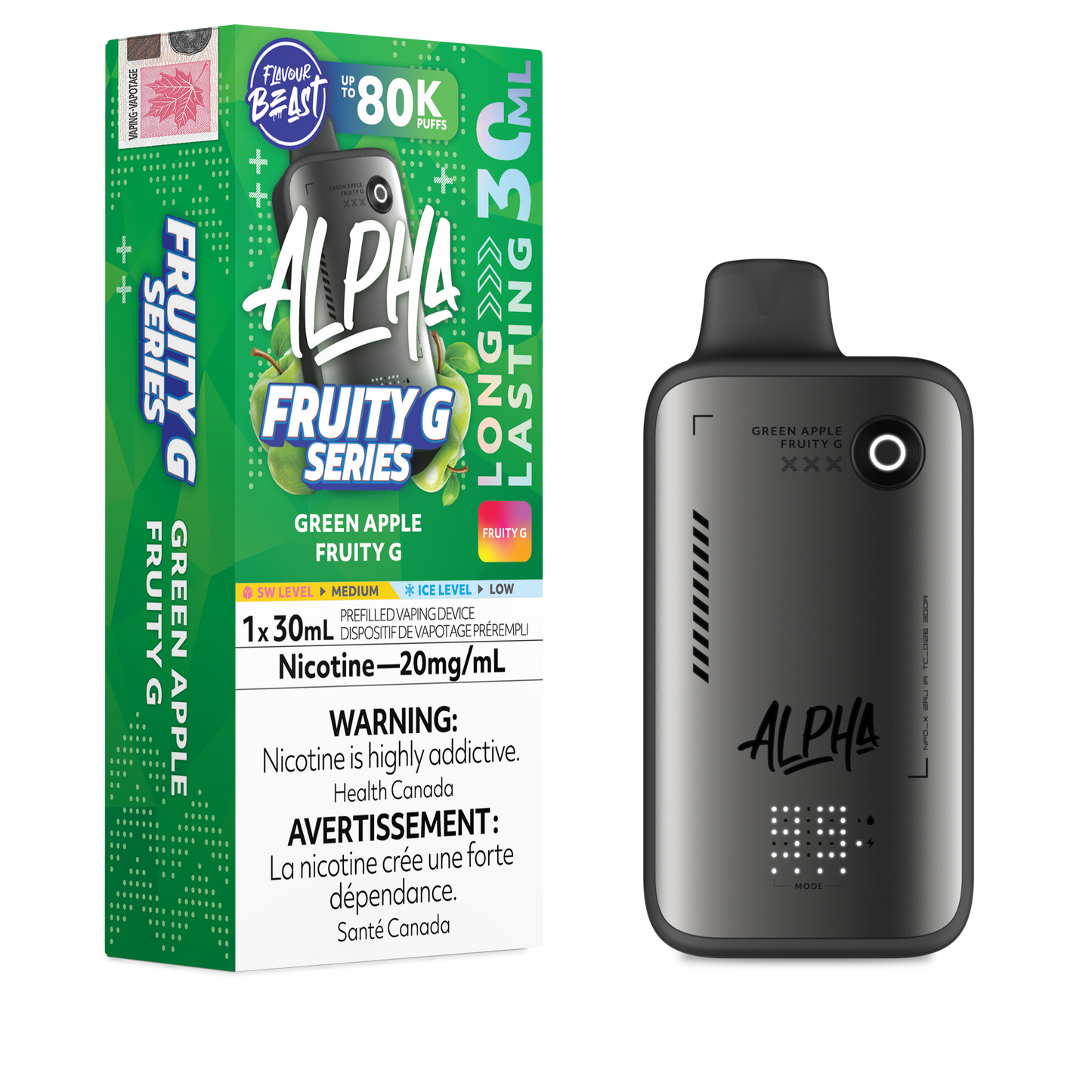 FLAVOUR BEAST ALPHA 80K PUFFS