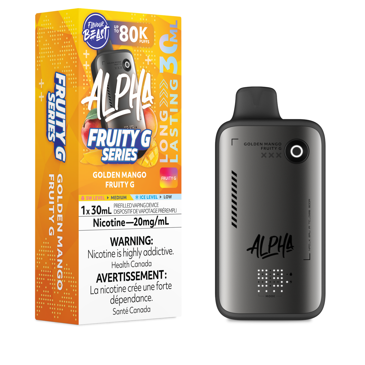 FLAVOUR BEAST ALPHA 80K PUFFS